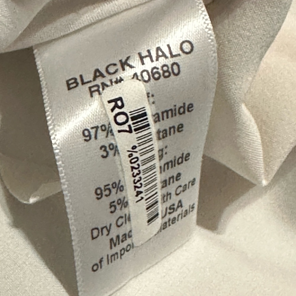 Black Halo Lolah Butterfly Garden Ruffle Midi Dress Size 6 - Picture 10 of 10
